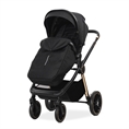Carrozzina combinata BIANCA 2in1 con coprigambe BLACK
